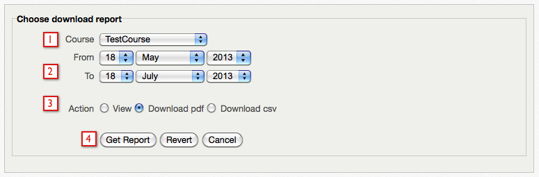 Census Report filter